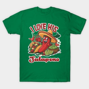 I love his jalapeno T-Shirt